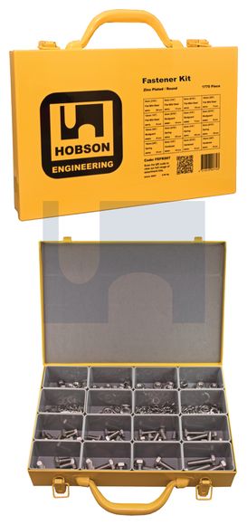 HOBSON BOLT NUT WASHER ASSORTMENT KIT 316 STAINLESS M8-10 16-40MM